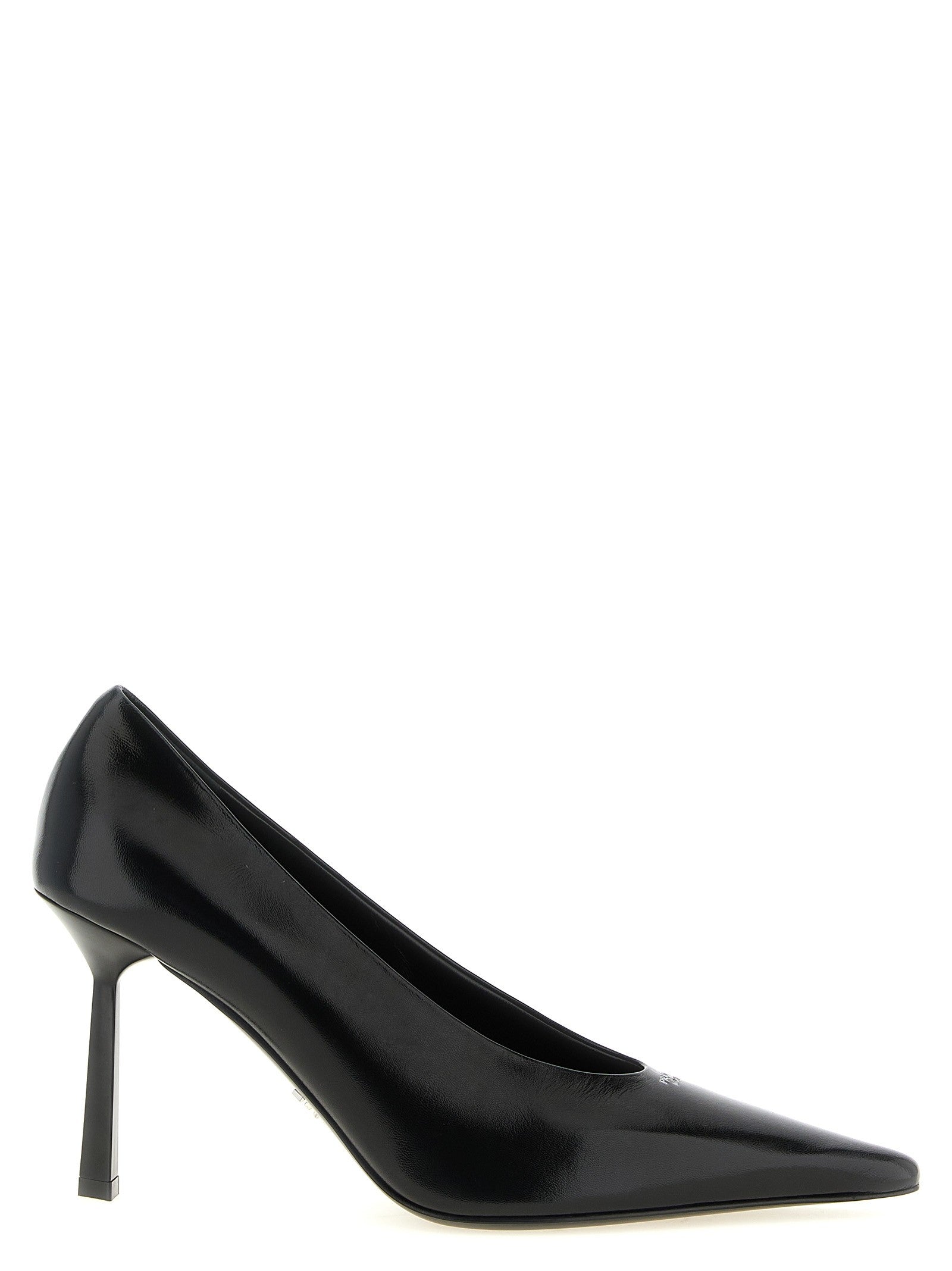 PRADA Leather Pumps Black