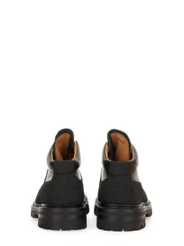 Our Legacy Men's Leather Quest Shoe Black