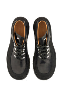 Our Legacy Men's Leather Quest Shoe Black