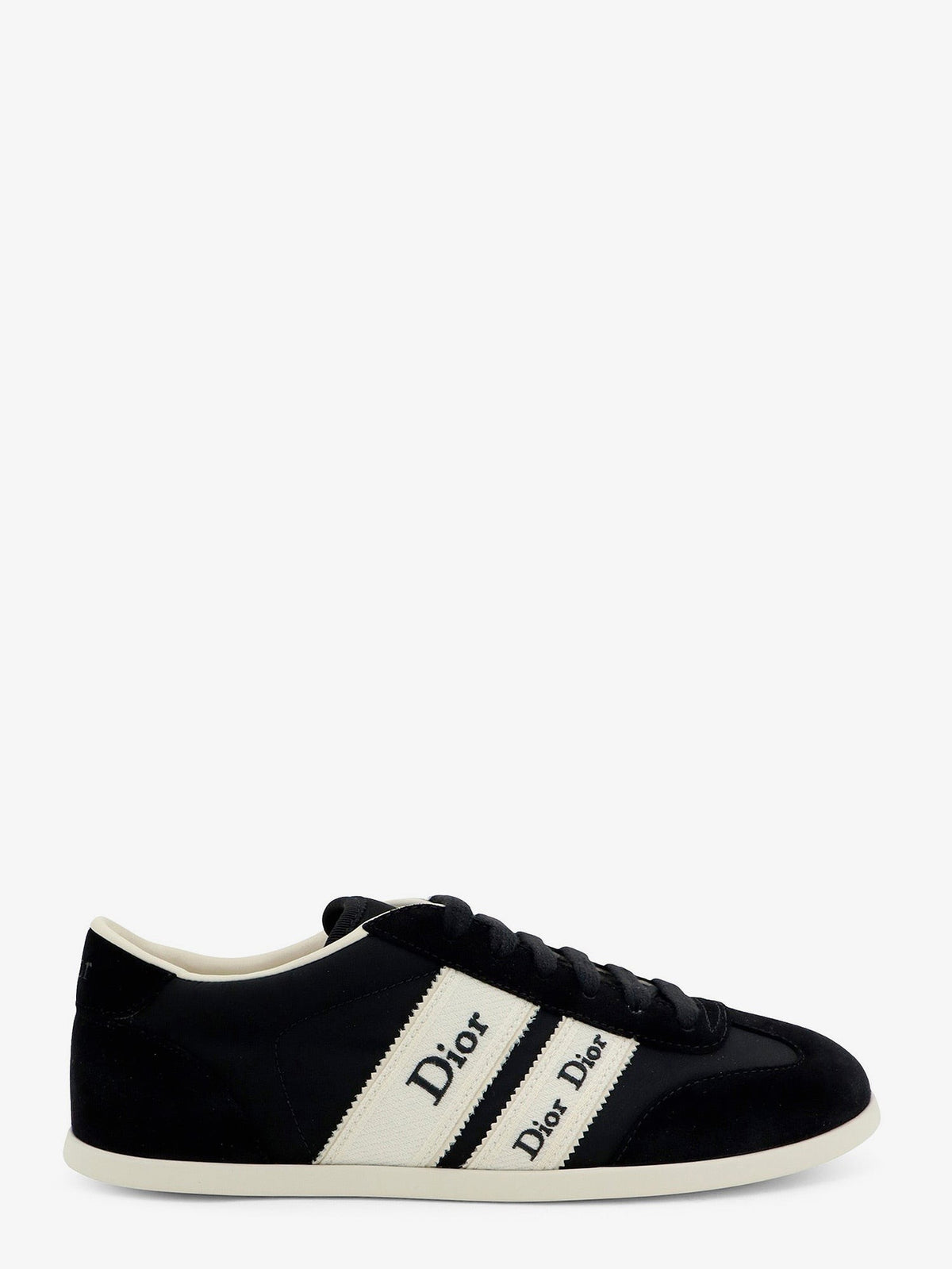 Dior Women's Leather Ribbon Sneakers Black