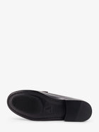 Alohas Women's Leather Rivet Loafers Brown, view 4