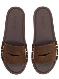 JW Anderson Women's Leather Sandal Brown