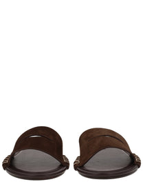 JW Anderson Women's Leather Sandal Brown