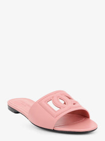 Dolce &amp; Gabbana Women's Leather Sandals Pink