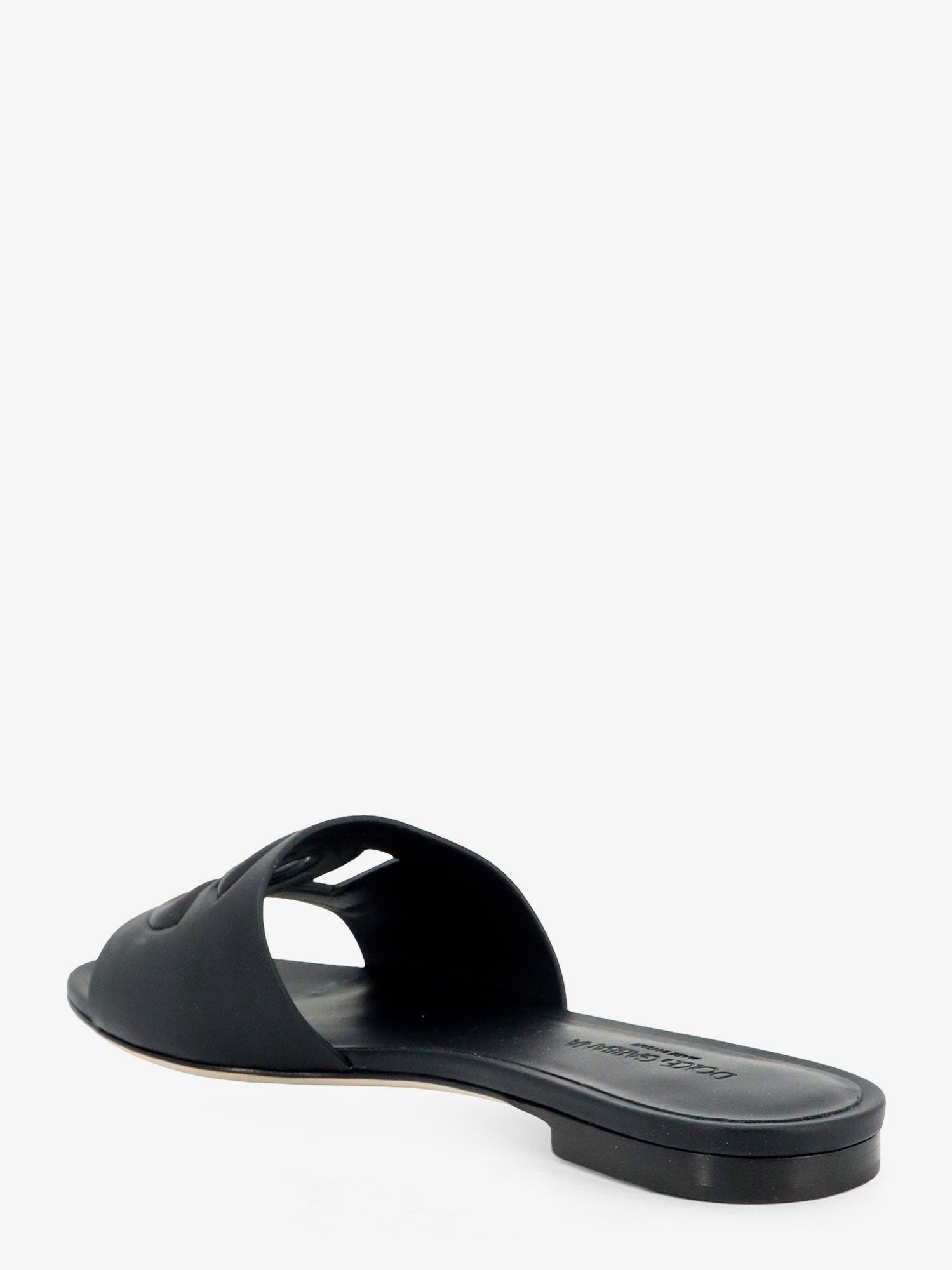 Dolce &amp; Gabbana Women's Leather Sandals Black