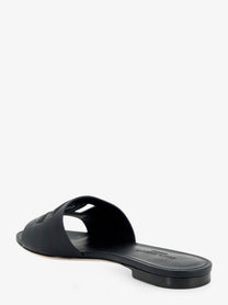 Dolce &amp; Gabbana Women's Leather Sandals Black