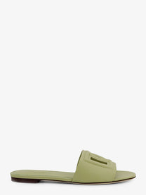 Dolce &amp; Gabbana Women's Leather Sandals SALVIA