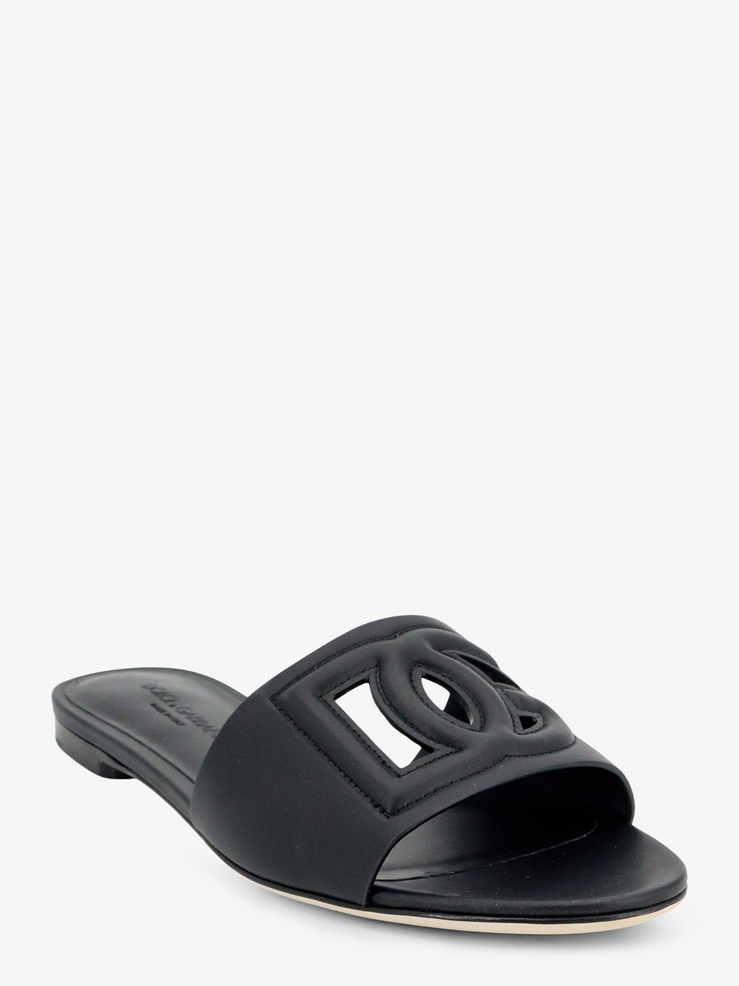 Dolce &amp; Gabbana Women's Leather Sandals Black