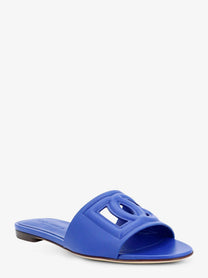 Dolce &amp; Gabbana Women's Leather Sandals Blue