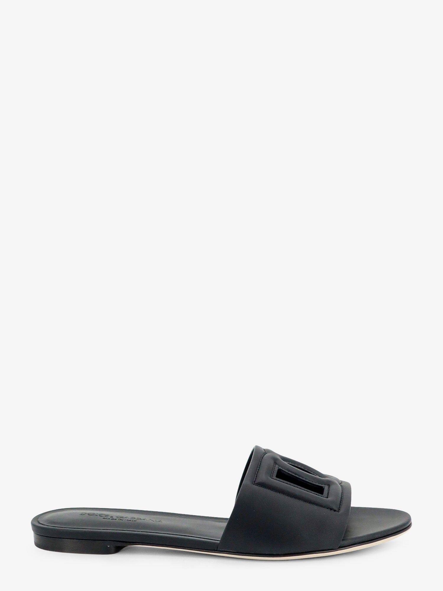 Dolce &amp; Gabbana Women's Leather Sandals Black