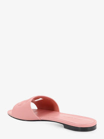 Dolce &amp; Gabbana Women's Leather Sandals Pink