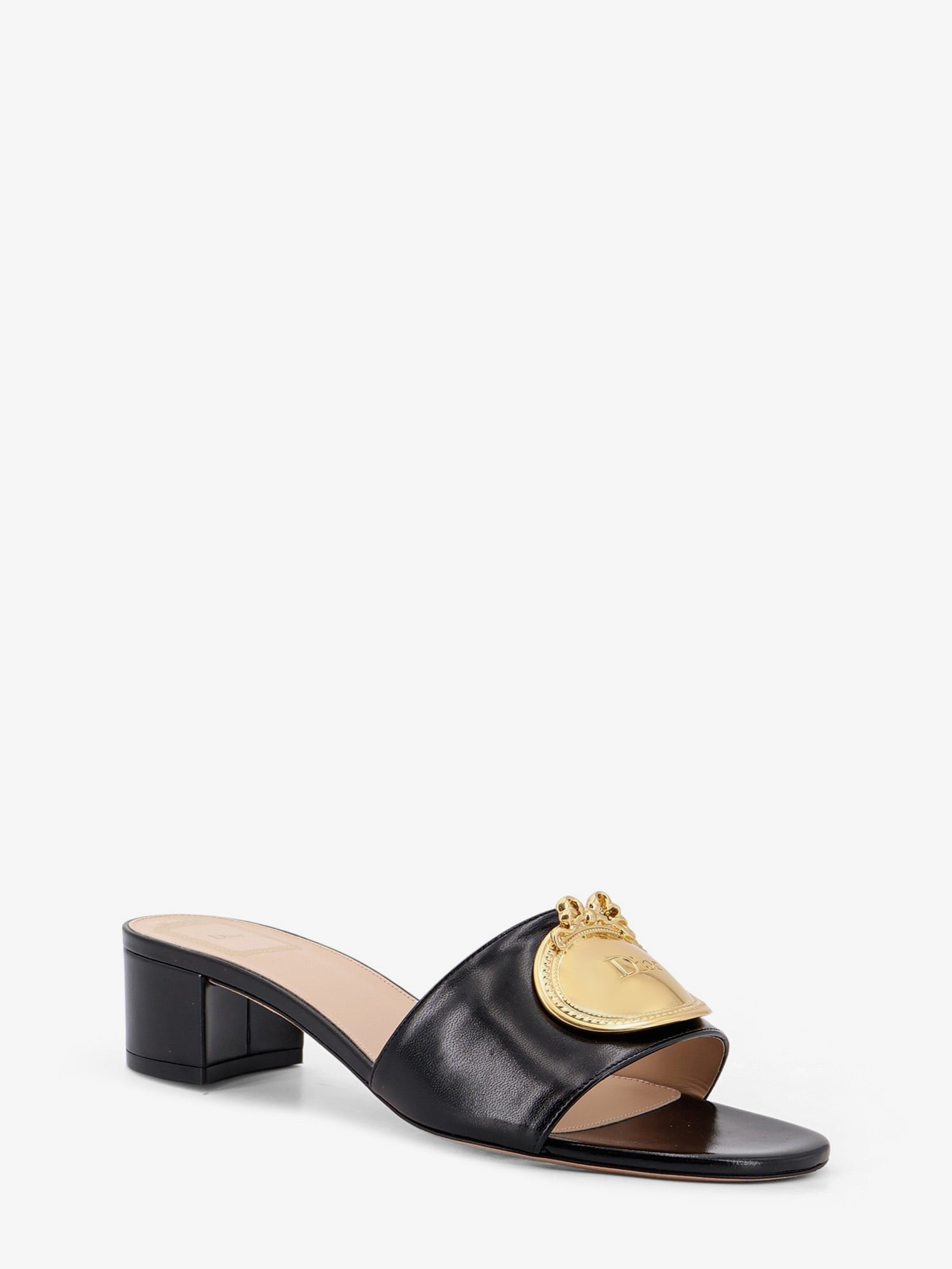Dior Women's Leather Sandals Black