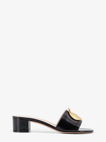 Dior Women's Leather Sandals Black