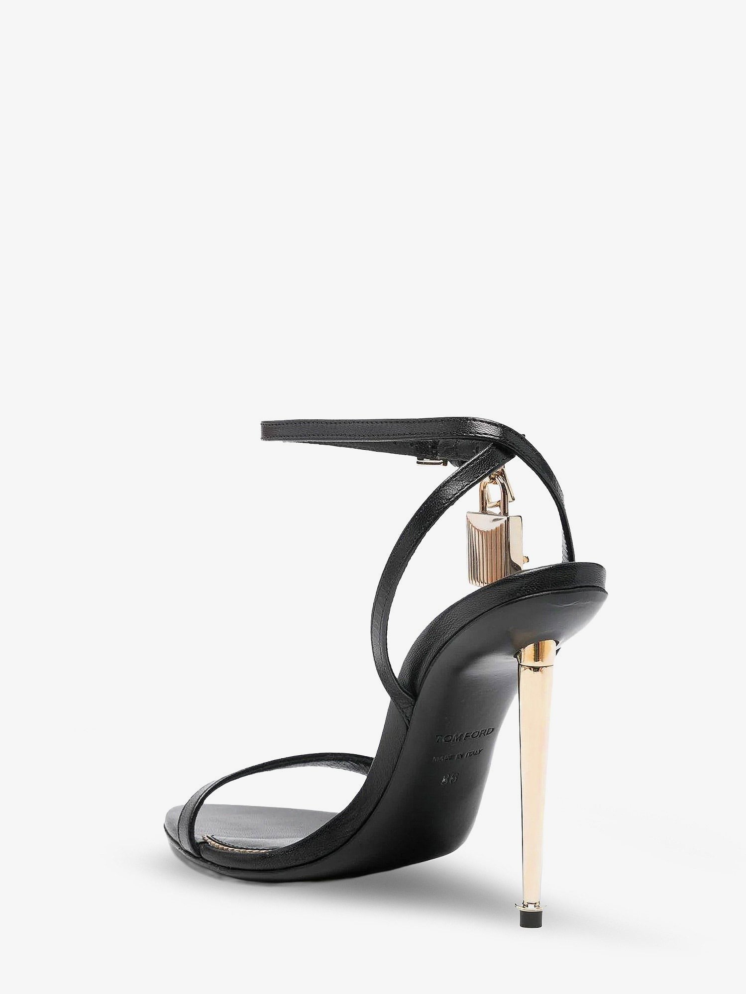 Tom Ford Women's Leather Sandals Black