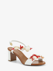 Dolce &amp; Gabbana Women's Leather Sandals White