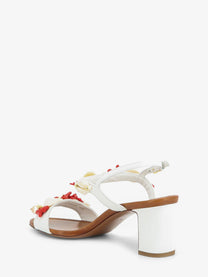 Dolce &amp; Gabbana Women's Leather Sandals White