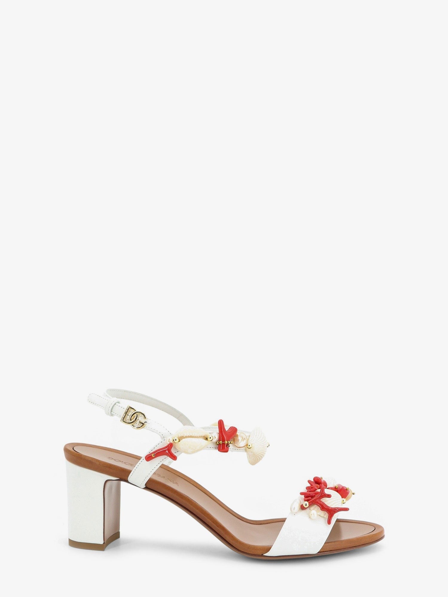 Dolce &amp; Gabbana Women's Leather Sandals White