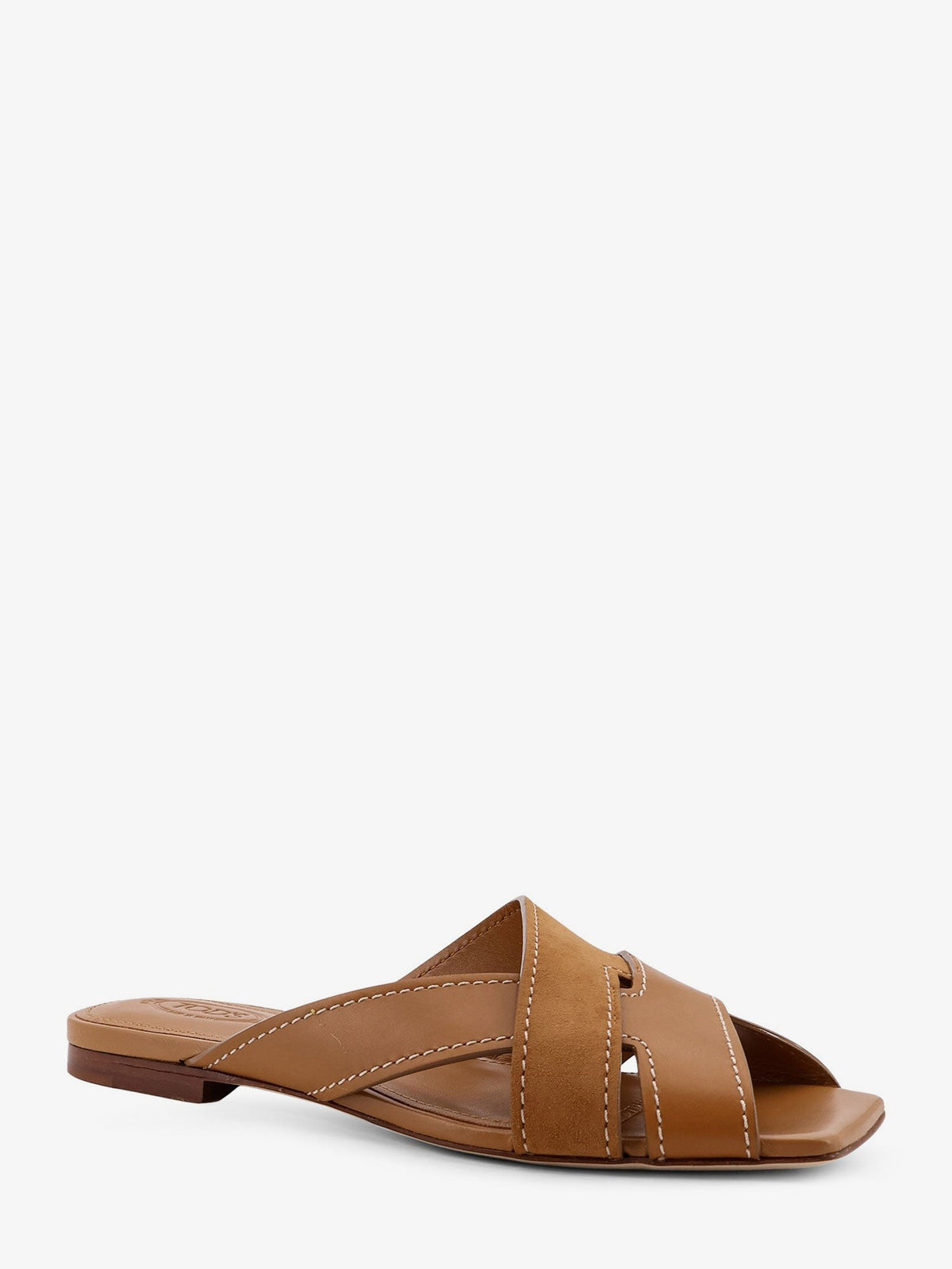 Tod's Women's Leather Sandals Brown, view 2