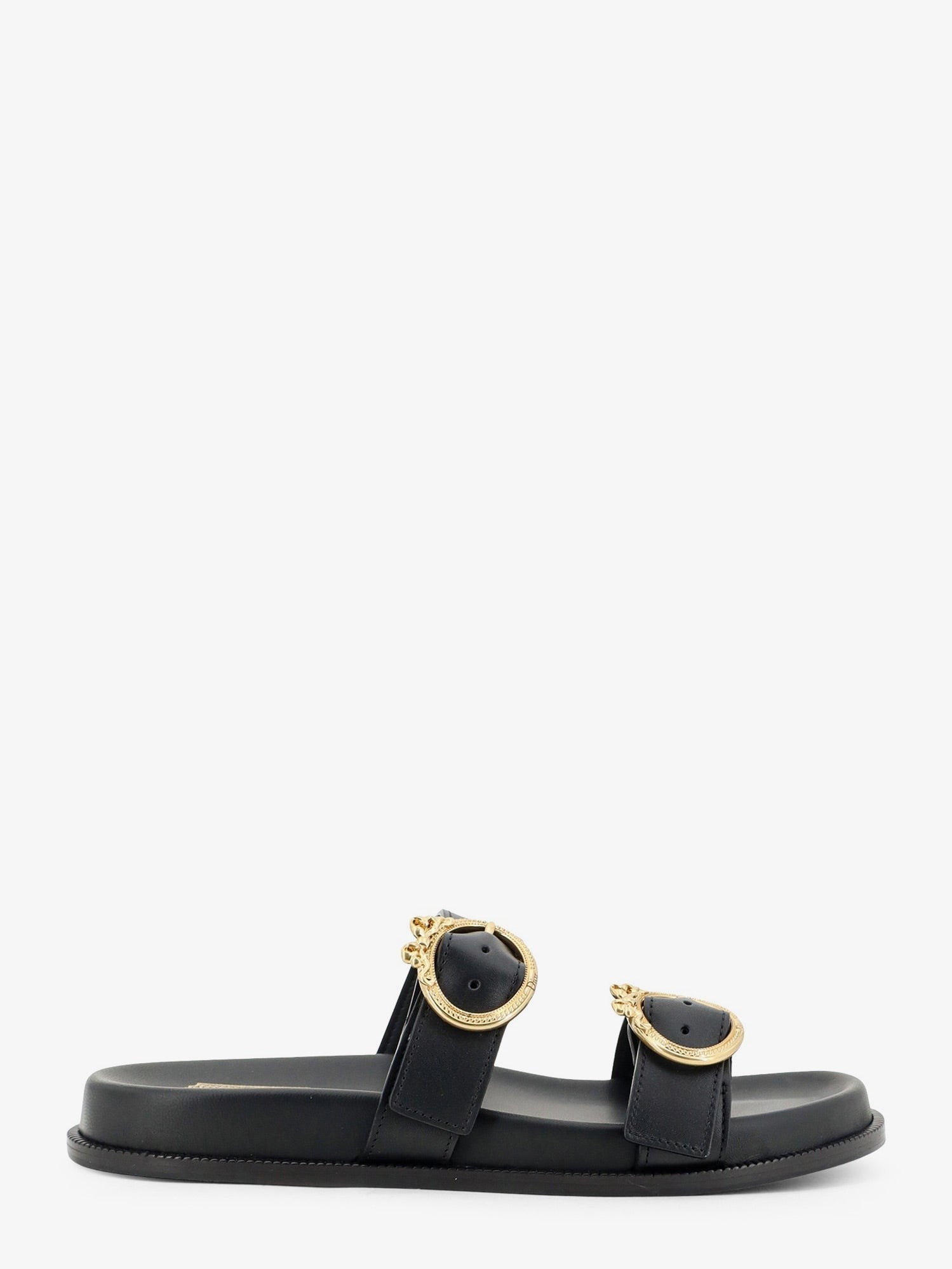 Dior Women's Leather Sandals Black