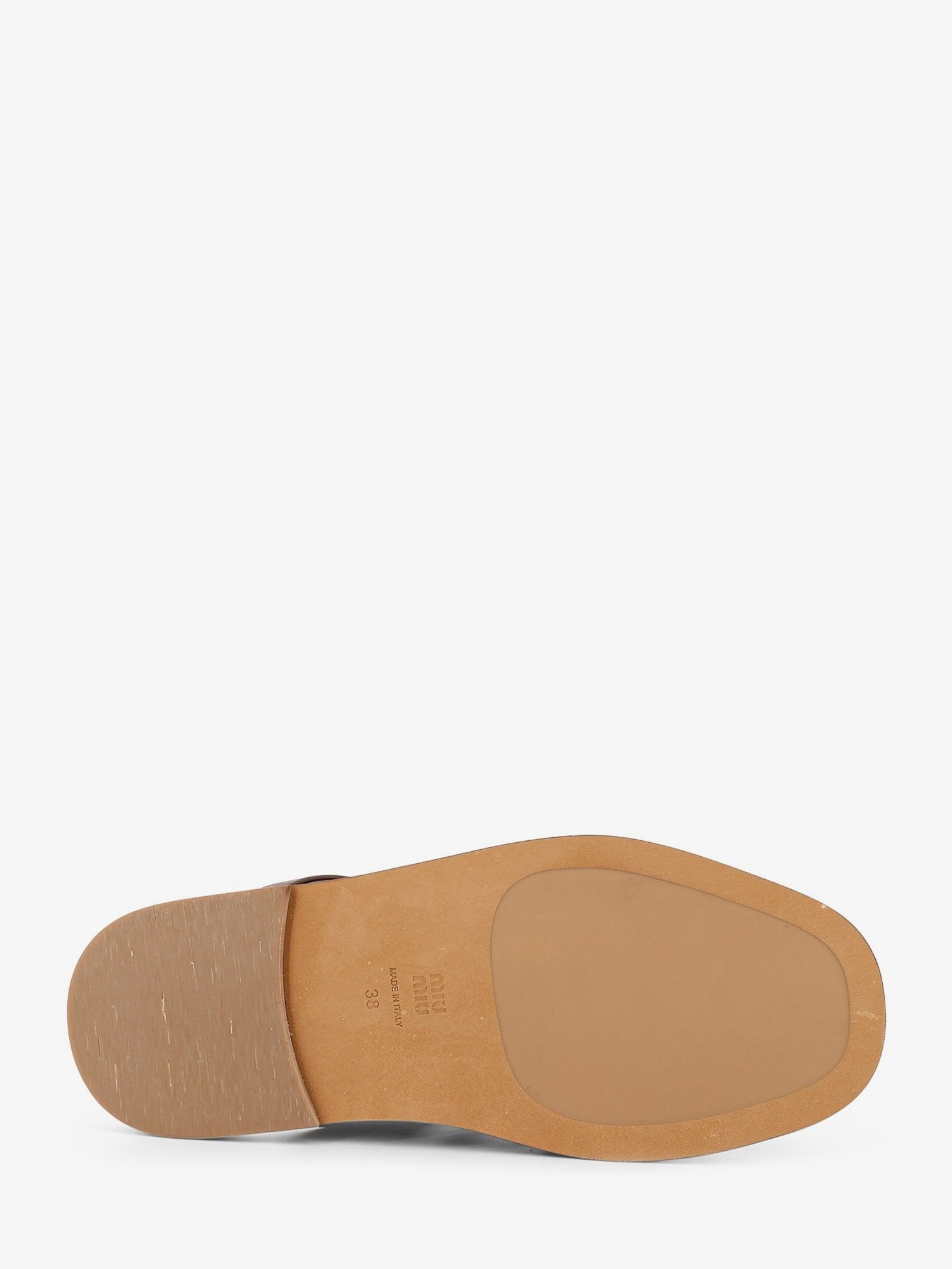 Miu Miu Women's Leather Sandals Brown