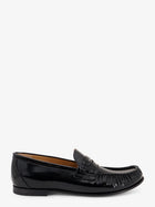 Fendi Men's Leather Scrunch Loafers Black