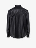 Dolce &amp; Gabbana Men's Leather Shirt Jacket Black