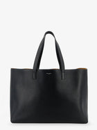 Saint Laurent Men's Leather Shopping Bag Black