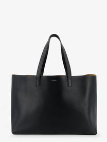 Saint Laurent Men's Leather Shopping Bag Black