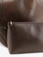 Brunello Cucinelli Women's Leather Shopping Bag Gold, view 5