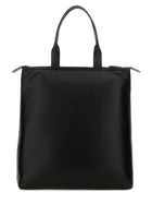 Dolce &amp; Gabbana Men's Leather Shopping Bag Black, view 2