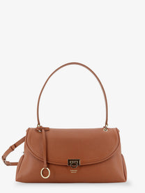 Ferragamo Women's Leather Shoulder Bag Brown