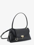 Ferragamo Women's Leather Shoulder Bag Black, view 3