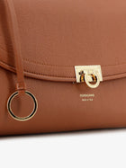 Ferragamo Women's Leather Shoulder Bag Brown, view 5