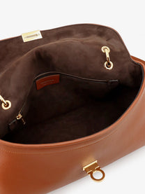 Ferragamo Women's Leather Shoulder Bag Brown
