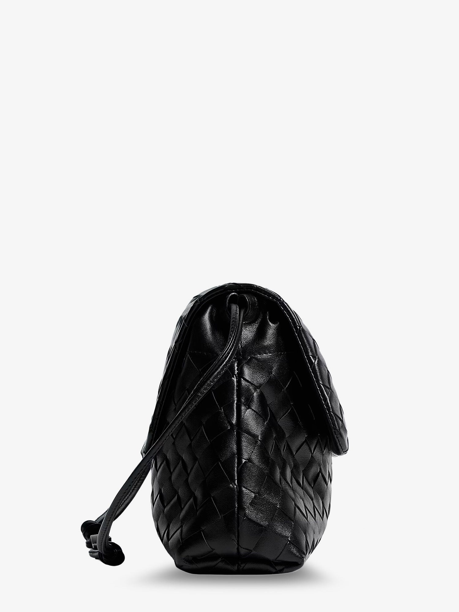 Bottega Veneta Women's Leather Shoulder Bag Black