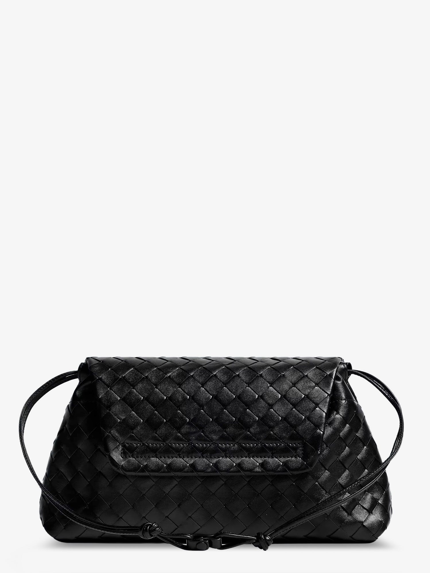 Bottega Veneta Women's Leather Shoulder Bag Black