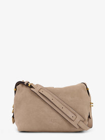 Pinko Women's Leather Shoulder Bag Beige