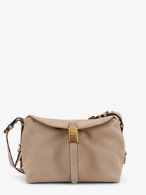 Pinko Women's Leather Shoulder Bag Beige