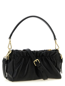 Prada Leather Shoulder Bag Black