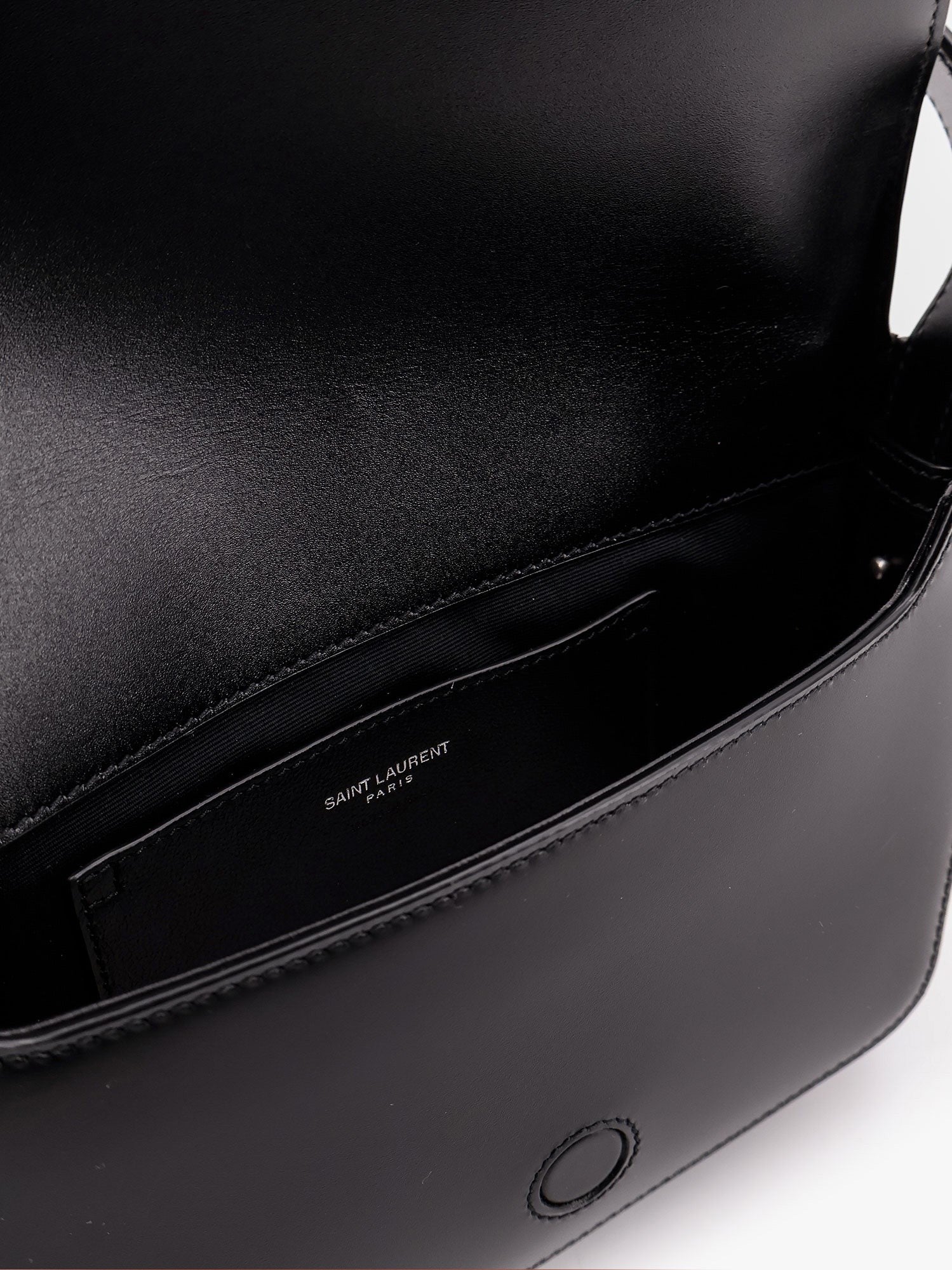 Saint Laurent Women's Leather Shoulder Bag Black