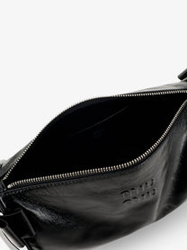 Miu Miu Women's Leather Shoulder Bag Black, view 4