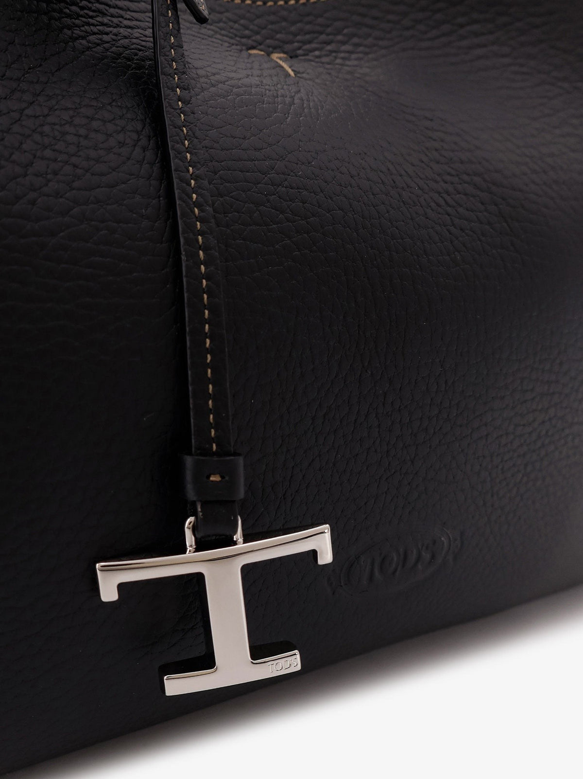 Tod's Women's Leather Shoulder Bag Black, view 5