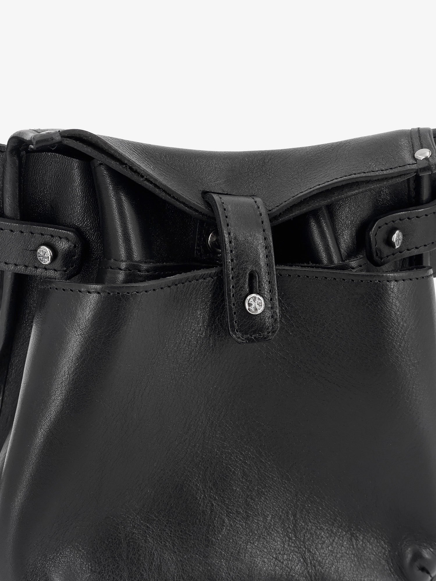 Enfants Riches Déprimés Men's Leather Shoulder Bag Black