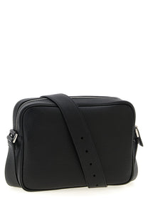 PRADA Leather Shoulder Strap Black