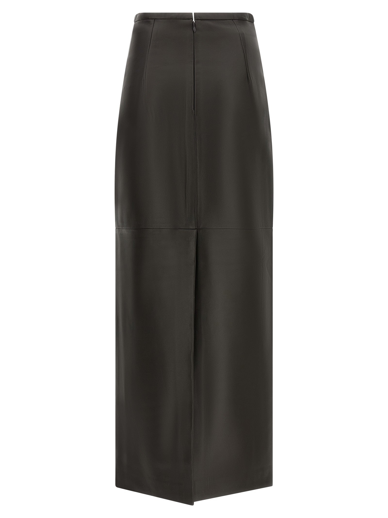 CO Leather Skirt Black