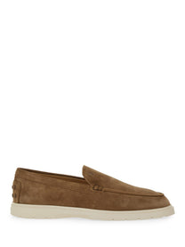 Tod's Men's Leather Slipper Loafer Brown