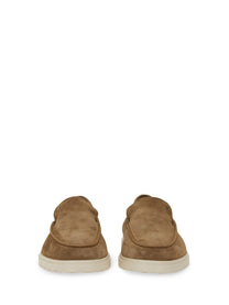 Tod's Men's Leather Slipper Loafer Brown