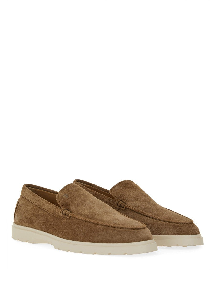 Tod's Men's Leather Slipper Loafer Brown, view 2