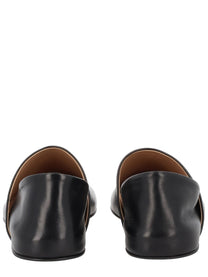 JW Anderson Women's Leather Slipper Shoe Black