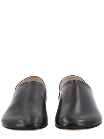 JW Anderson Women's Leather Slipper Shoe Black
